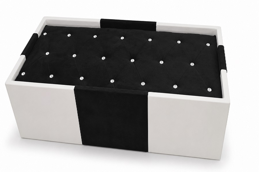 Modern Designer Upholstered Center Table for Sofa Set