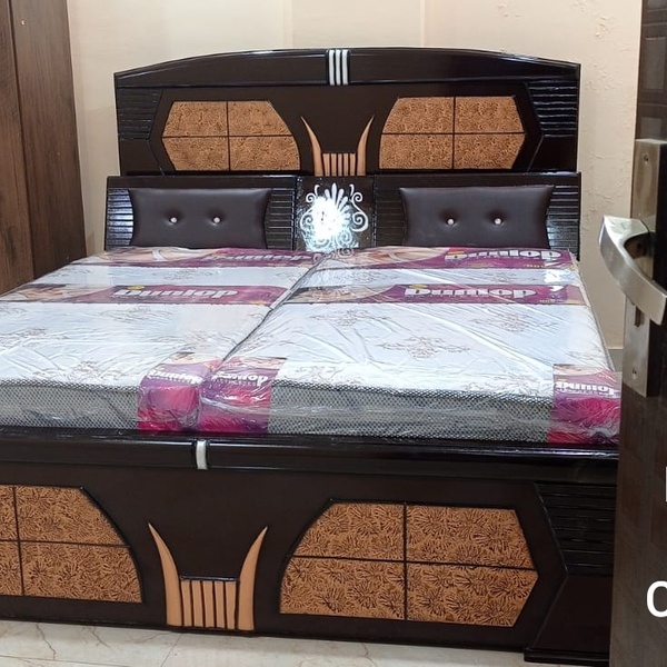 RZ Heritage Designer Wooden Double Bed